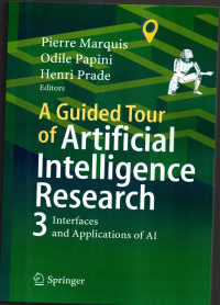 A Guided Tour of Artificial Intelligence Research 3 Interfaces and Applications of AI