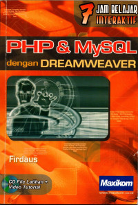 7 Jam Belajar Interaktif PHP & MySQL dengan Dreamweaver