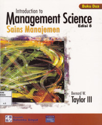 Introduction to Management Science Buku 2